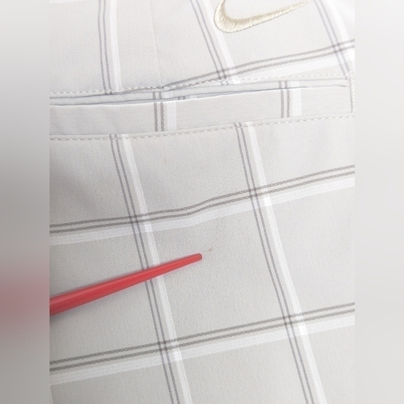 Nike Men Shorts Gray Checker - Picture 4 of 8